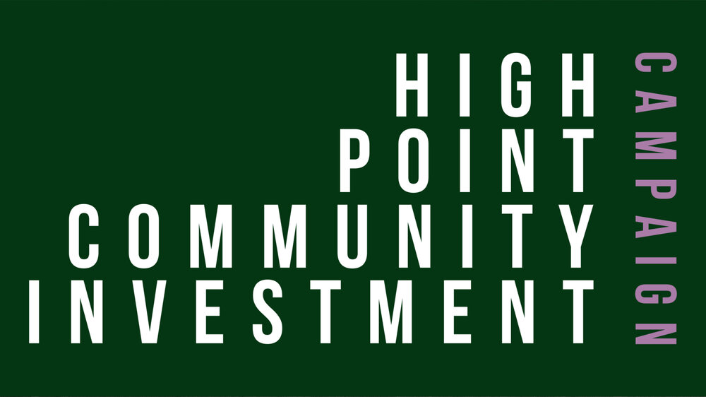 High Point Community Investment Campaign